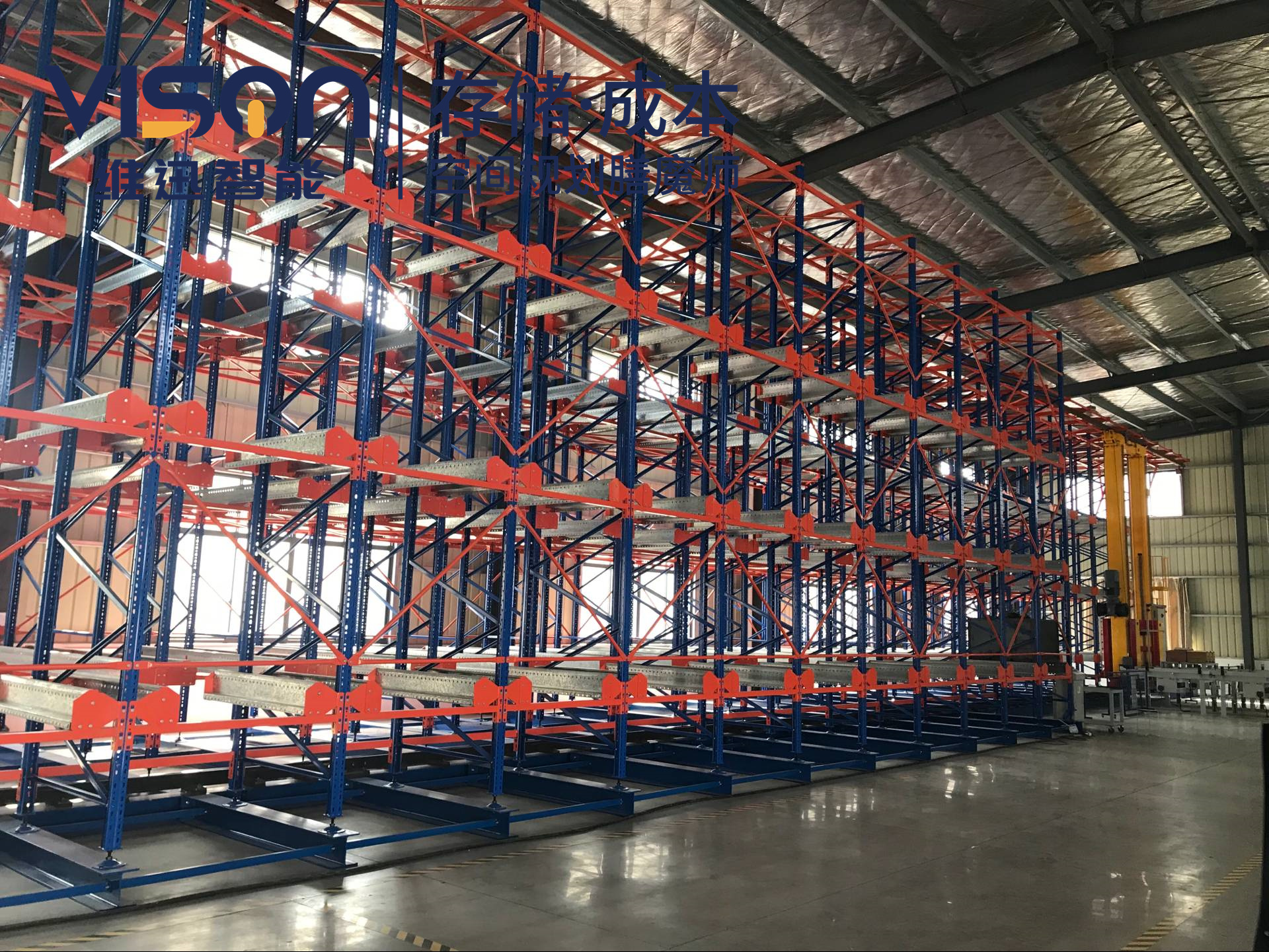 穿梭式貨架 —— 密集存儲 + 智能搬運一步到位